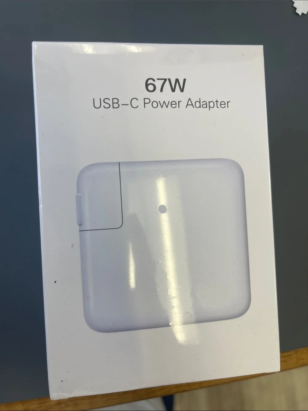 67W USB-C Power Adapter Charger - White